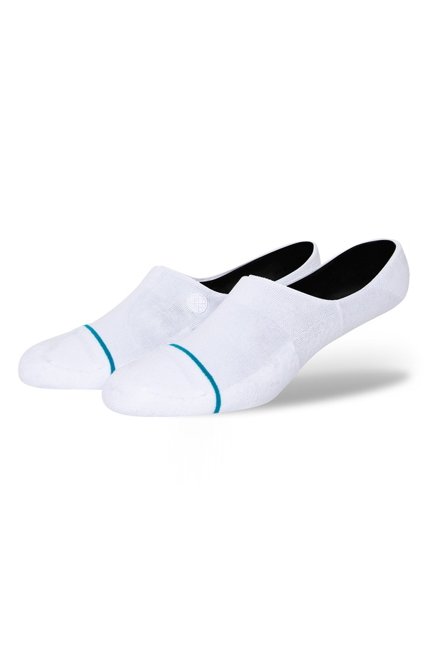 スタンス レディース アンダーウェア 靴下 コットン Stance Icon Cotton Blend No-Show Socks White ホワイト