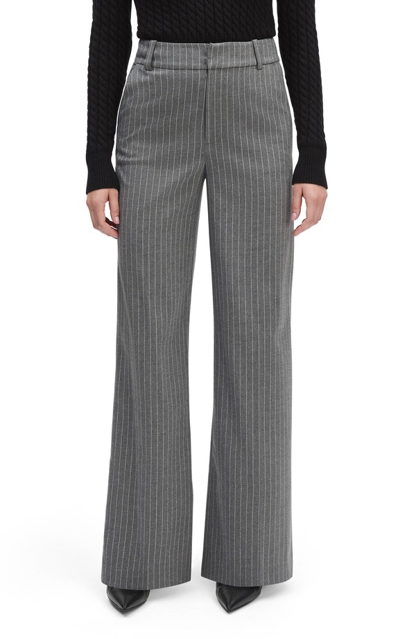 フェイバリット ドーター レディース ボトムス レギンス ワイドレッグ ズボン下 Favorite Daughter The Jones Wide Leg Pantshadow Pinstripe