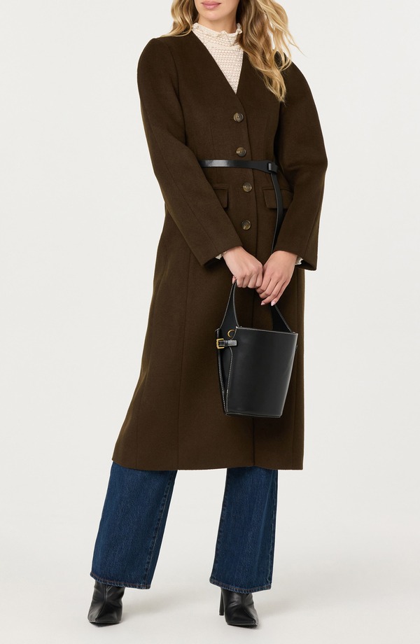 アストール レディース アウター ジャケット・ブルゾン コート ASTR the Label Glorimar Coat Dark Olive オリーブ