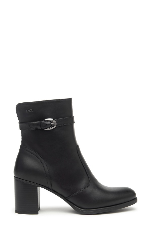 ネーロ ジャルディーニ レディース シューズ ブーツ・レインブーツ NeroGiardini Buckle Bootie Black ブラック