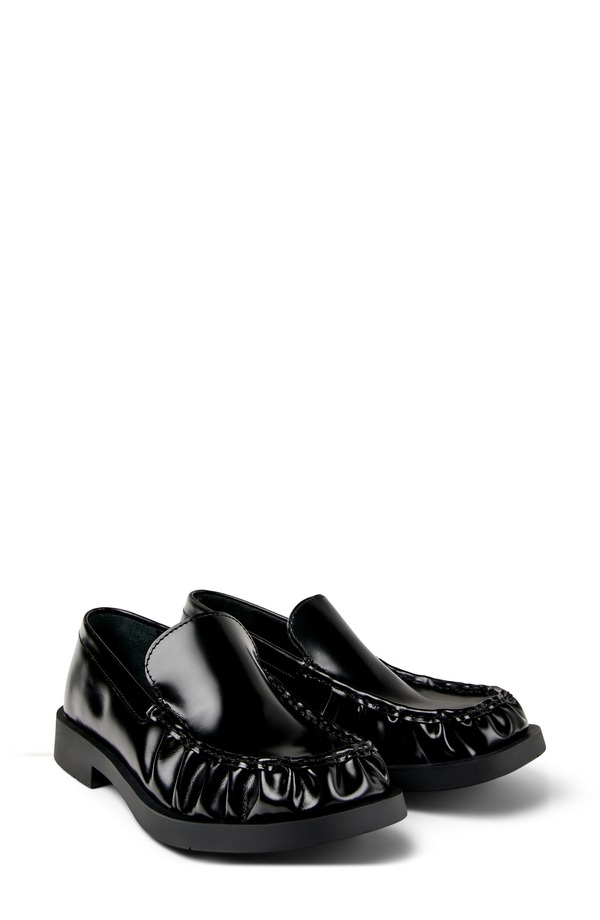 カンペール レディース シューズ スリッポン・ローファー Camper Lab 1978 Aqua Loafer Dark Black 黒いこと