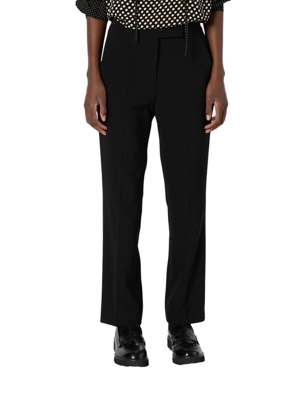 ジェラルド・ダレル レディース ボトムス レギンス パンツ GERARDAREL Cora Straight Suit Pants Black ブラック