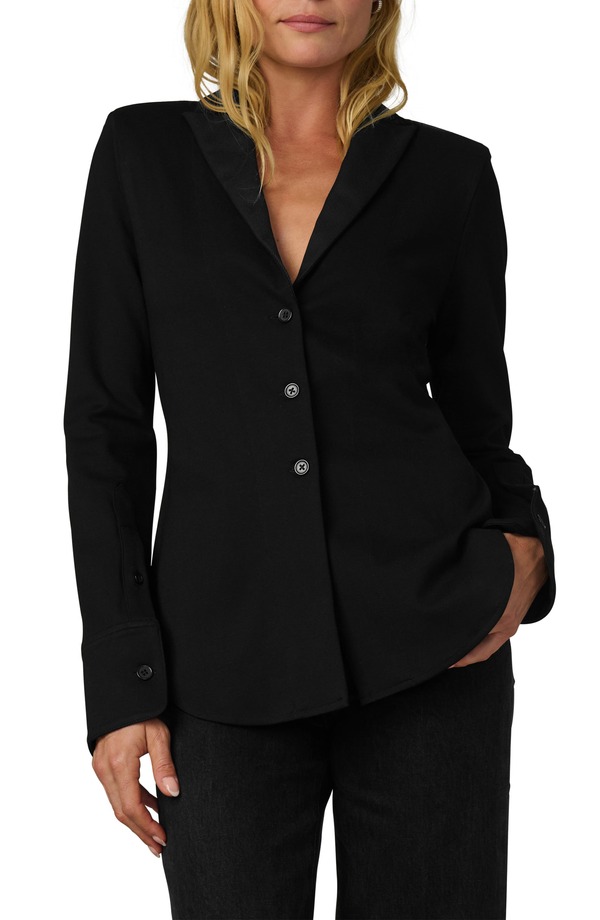 ジョーズ レディース アウター ジャケット・ブルゾン ブレザー Joe's The Clara Cinched Blazer Black ブラック