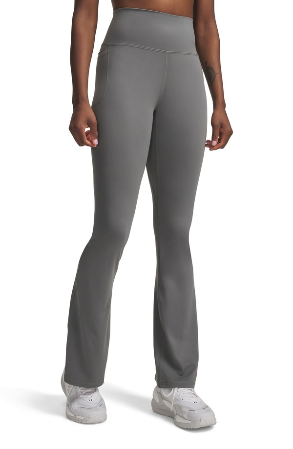 アンダーアーマー レディース ボトムス レギンス Under Armour Meridian Flare Leggings Clay Green / Clay Green グリーン