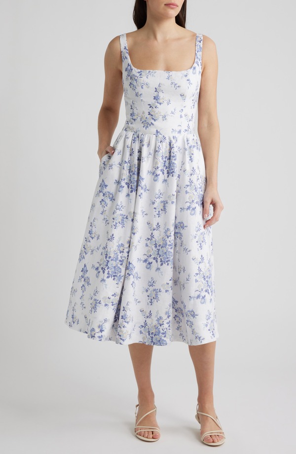 リフォーメーション レディース トップス ワンピース リネン Reformation Janu Linen Sundress Lana 47,880円