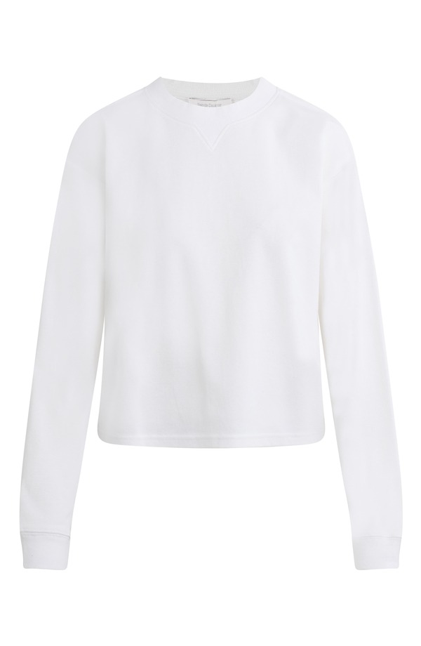 フェイバリット ドーター レディース トップス Tシャツ コットン Favorite Daughter Theveryday Long Sleeve Cotton T-Shirt White ホワイト|ReVida 店