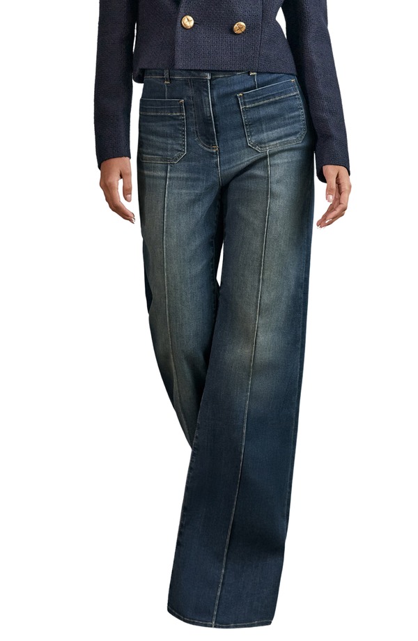 レイス レディース ボトムス デニムパンツ ジーンズ Reissakura Flare Jeans Mid Blue ブルー