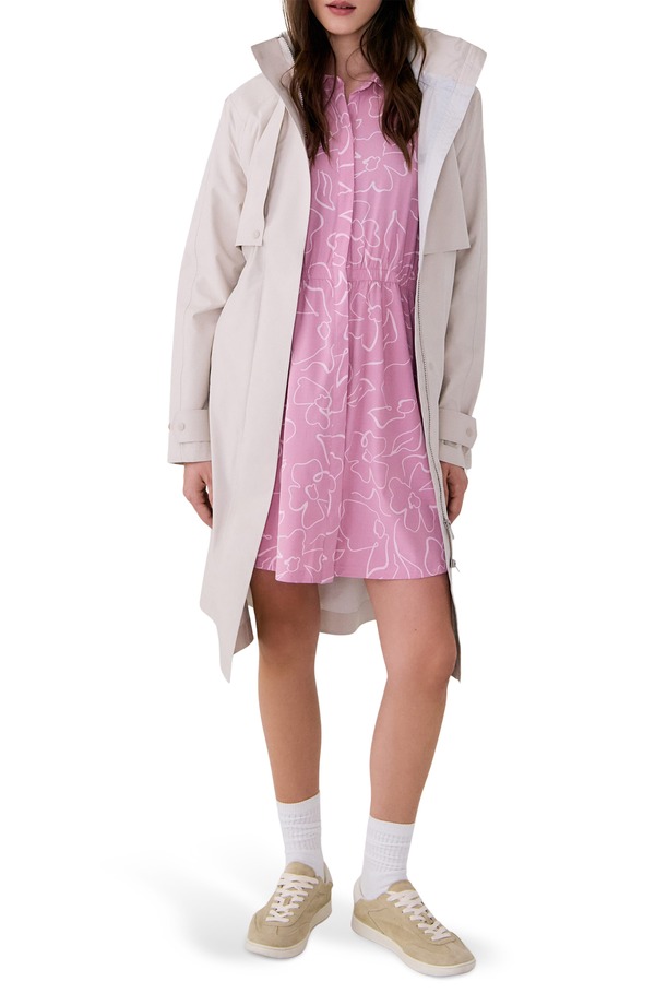 ロル レディース アウター ジャケット・ブルゾン コート Lole Aliz Rain Trench Coat Abalone