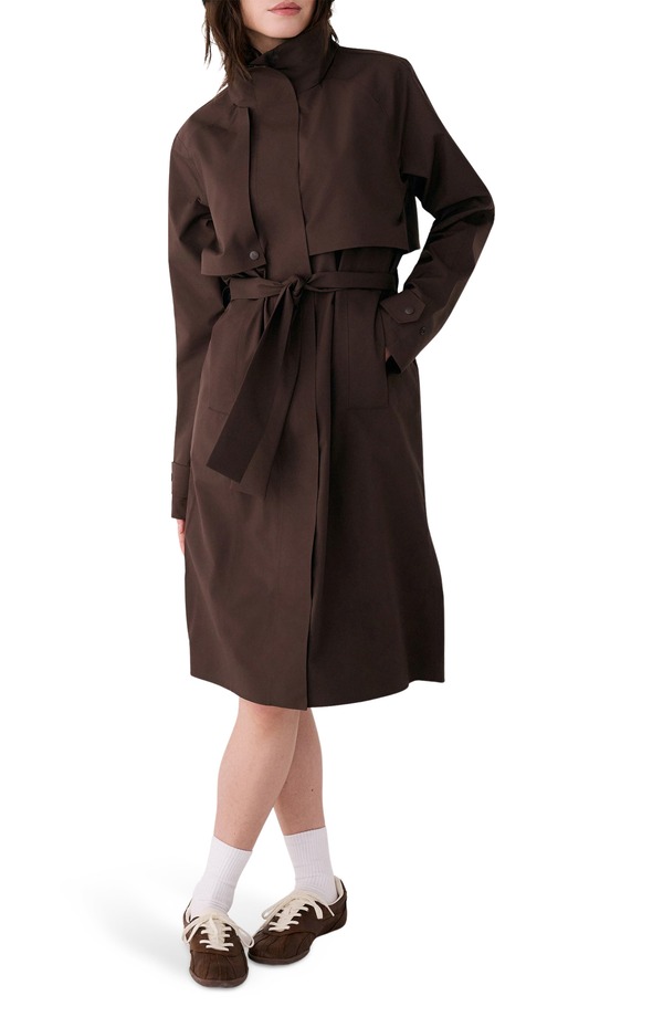 ロル レディース アウター ジャケット・ブルゾン コート Lole Aliz Rain Trench Coat Java