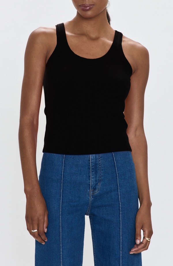 ピストーラ レディース トップス シャツ Pistola Christy Rib Tank Noir 16,045円