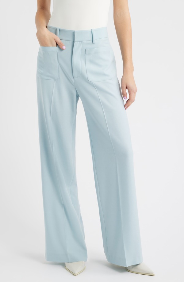 ひな形 レディース ボトムス レギンス ズボン下 FRAME The Refined Pants Light Blue 青碧