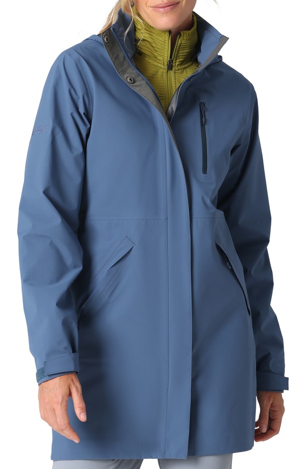 アウトドアリサーチ レディース アウター ジャケット・ブルゾン Outdooresearch Aspire 3L Waterproof & Windproof Jacket Skyline｜ReVida 店