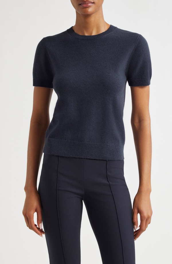 ヴィンス レディース アウター パーカー・スウェット 労働者の一団のど首 羊毛 プルオーバー Vince Wool \u0026 Cashmere Blend Crewneck Sweater Coastal Blue 青碧