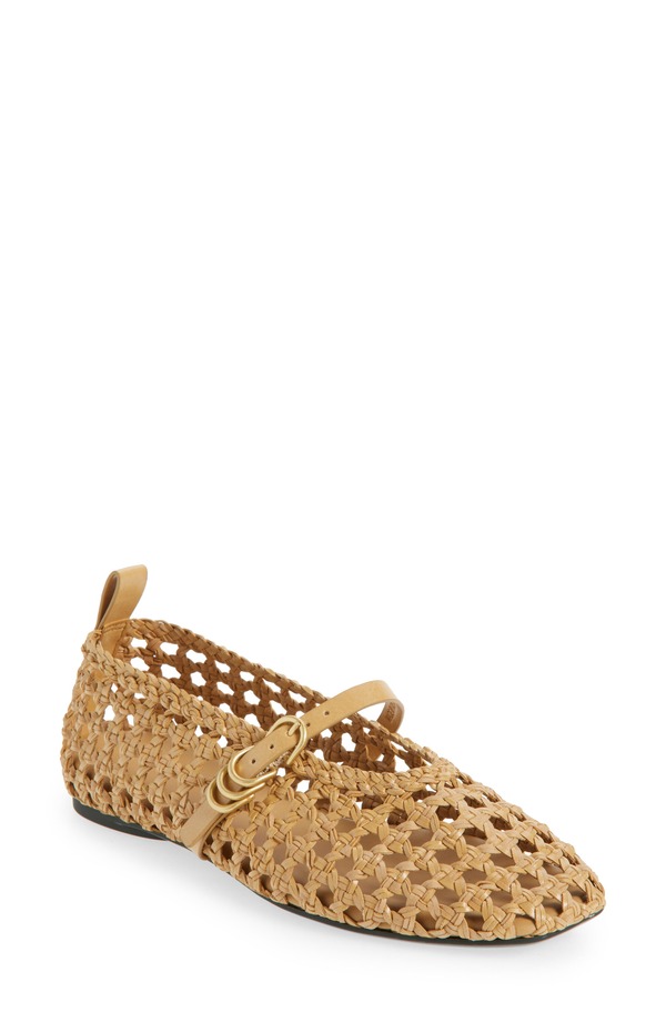ラグアンドボーン レディース シューズ パンプス rag & bone Spire Woven Mary Jane Flat Dark Natural 51,480円