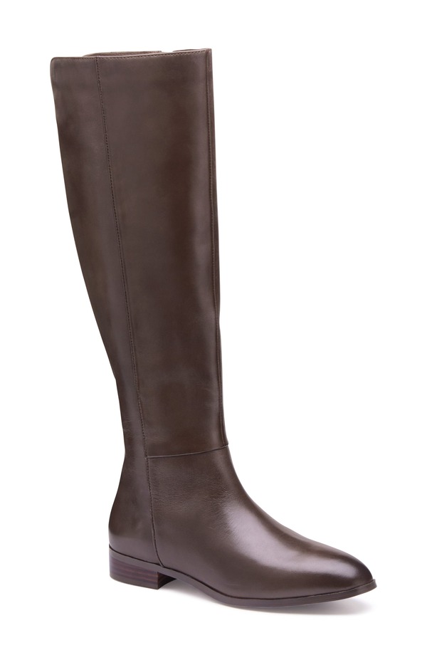 ジョンストンアンドマーフィー レディース シューズ ブーツ・レインブーツ Johnston \u0026 Murphy Tinsley Riding Boot Dark Brown Calfskin ブラウン