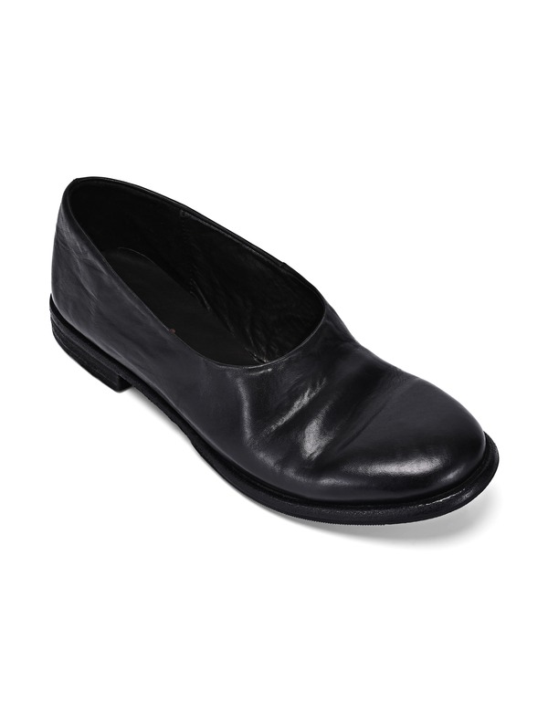オールドトレンド レディース シューズ パンプス ミニ レザー OLD TREND Heritagenuine Leather Minimal Soft Mary Jane Flat Black ブラック