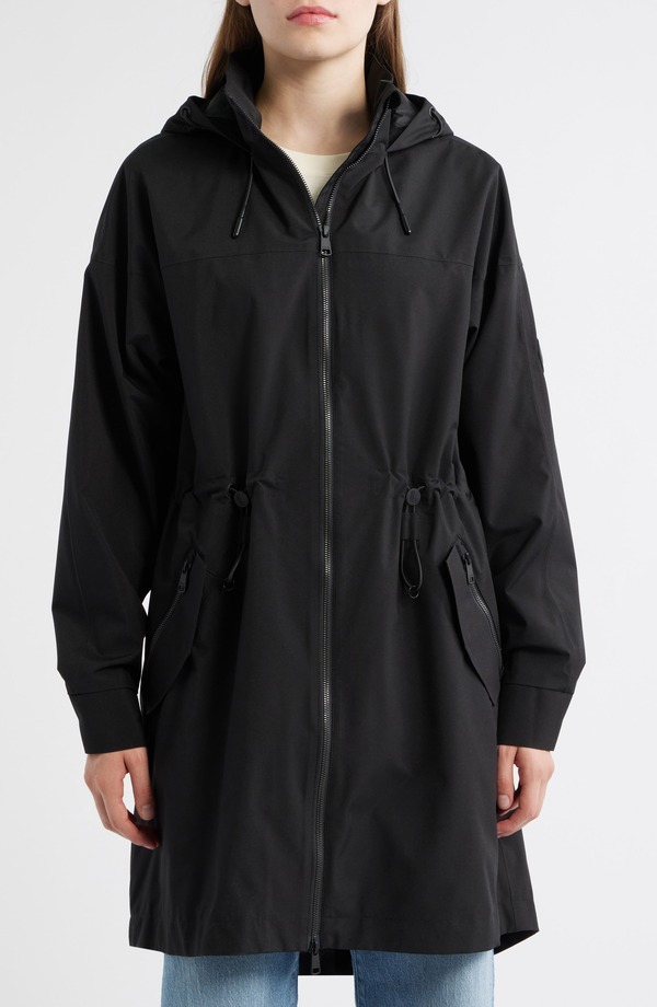 ロル レディース アウター ジャケット・ブルゾン コート Lole Piper 2.0 Hooded Waterepellent Raincoat Black ブラック|ReVida 店