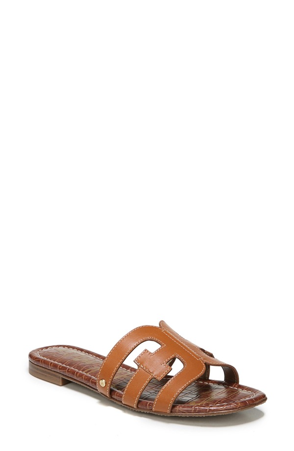 サムエデルマン レディース シューズ サンダル カットアウト Sam Edelman Bay Cutout Slide Sandal - Wide Width Available Saddle