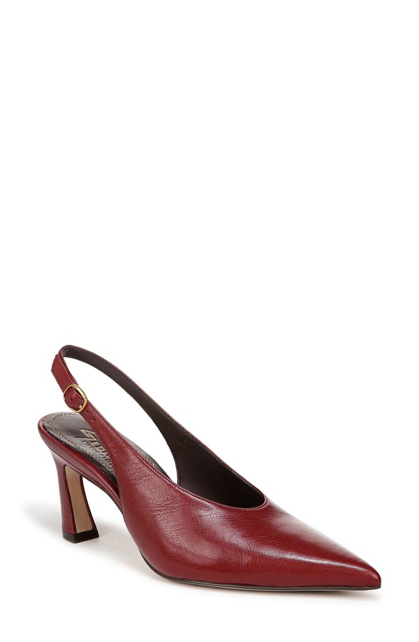 27 エディット ナチュラライザー レディース シューズ 踵 27 EDIT Naturalizer Elaine Slingback Pointed Toe Pump Cranberry