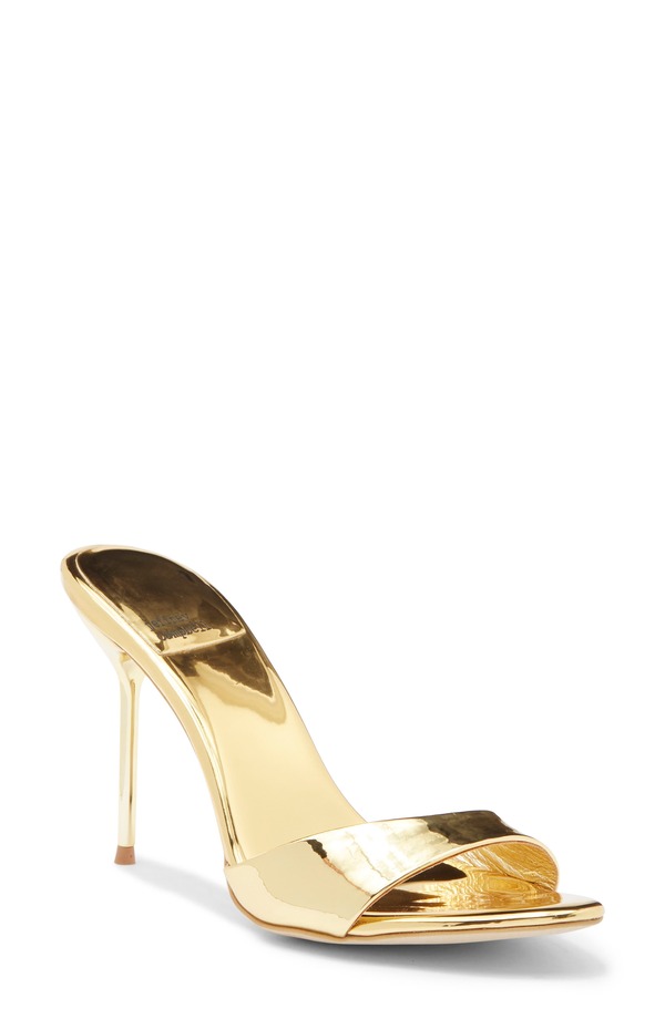 ジェフリー キャンベル レディース シューズ ヒール サンダル Jeffrey Campbell Ce-Soire Slide Sandal Gold Mirror ゴールド