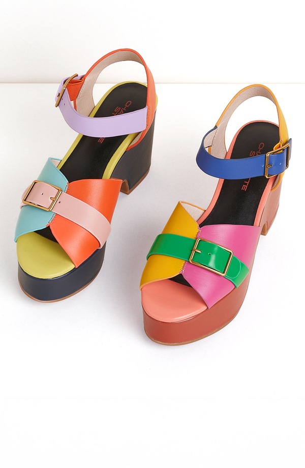 シャーロットストーン レディース シューズ ヒール プラットフォーム サンダル Charlotte Stone Raf Platform Sandal Solimar|ReVida 店