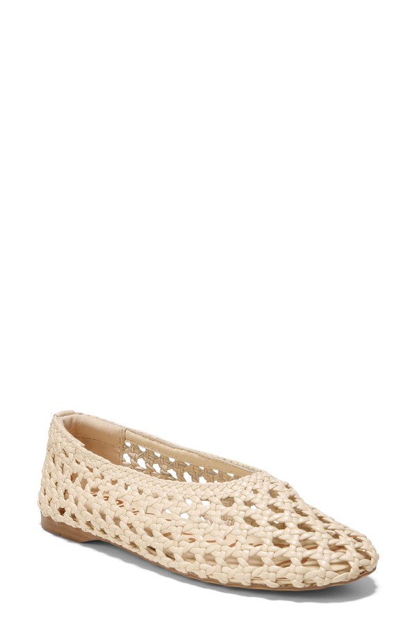 サムエデルマン レディース シューズ パンプス Sam Edelman Shira Knotted Flat Ivory 象牙色