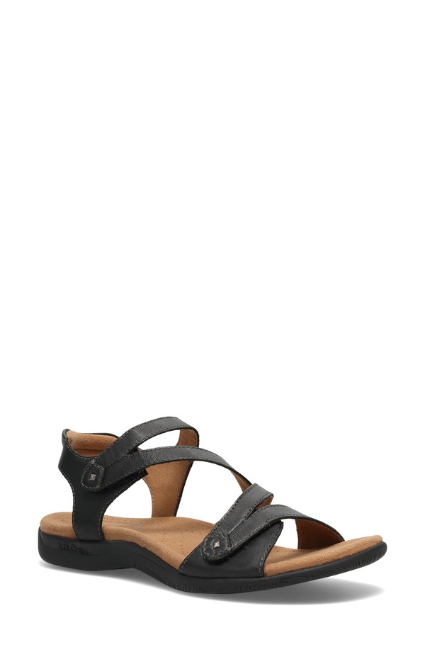 タウス レディース シューズ サンダル アンクル Taos Big Time Ankle Strap Sandal Black ブラック|ReVida 店