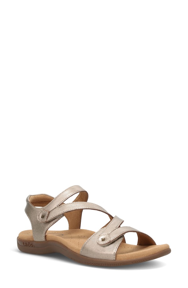 タウス レディース シューズ サンダル アンクル Taos Big Time Ankle Strap Sandal Champagne シャンパン｜ReVida 店