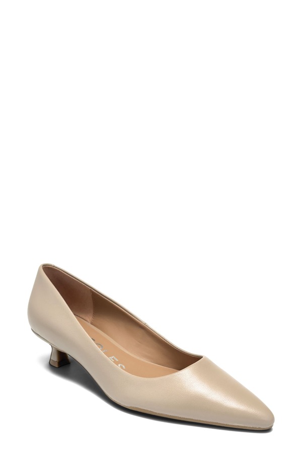 エアロソールズ レディース シューズ 踵 Aerosoles Rana Kitten Heel Pump Dune