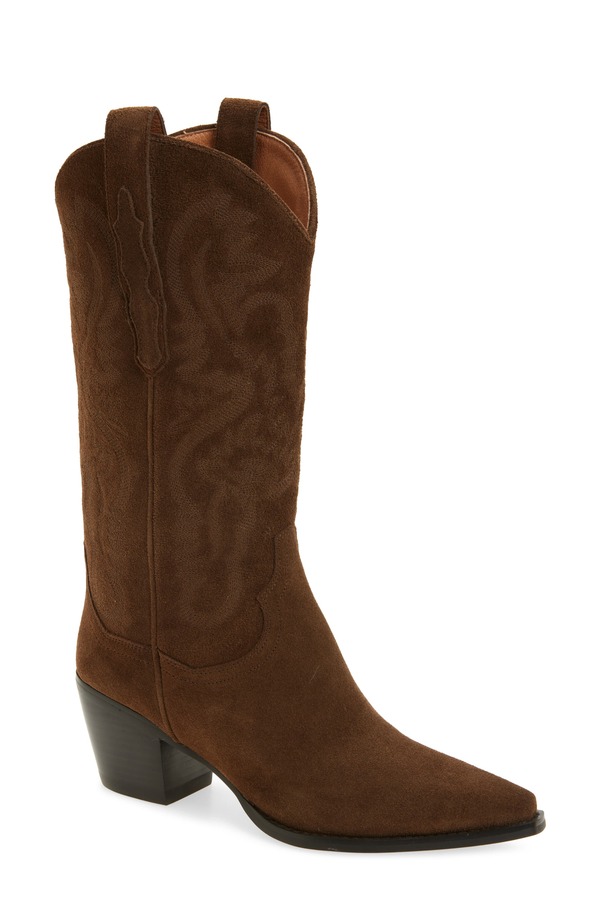 ジェフリー キャンベル レディース シューズ ブーツ・レインブーツ Jeffrey Campbell Dagget Western Boot Brown Suede ブラウン