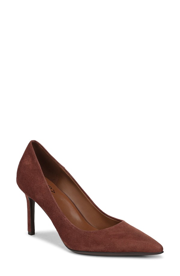 ナチュライザー レディース シューズ ヒール Naturalizer Anna Pointed Toe Pump Cappuccino Brown ブラウン