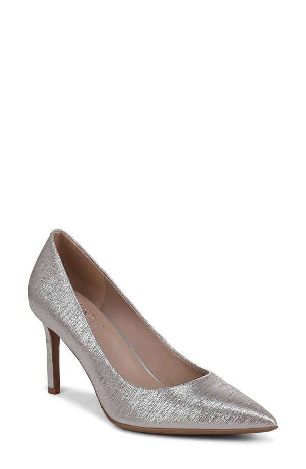 ナチュライザー レディース シューズ ヒール Naturalizer Anna Pointed Toe Pump Soft Silver シルバー|ReVida 店