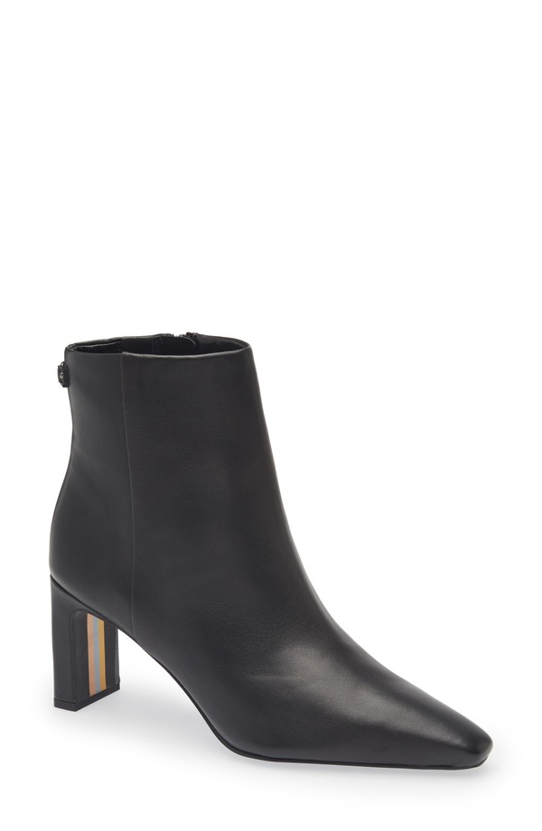 サムエデルマン レディース シューズ ブーツ・レインブーツ Sam Edelman Saige Bootie Black Smooth Leather ブラック