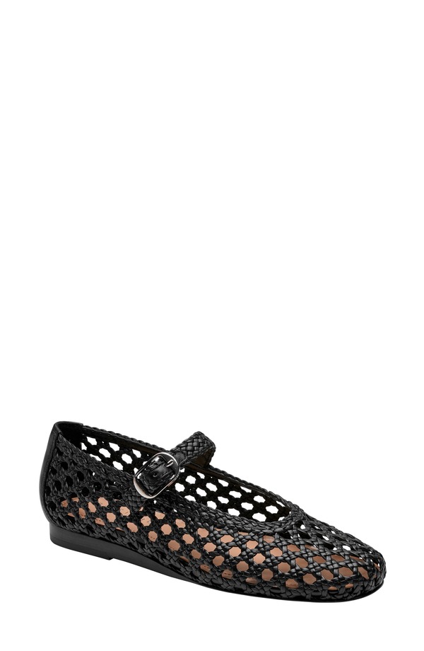 目じるし・フィッシャー レディース シューズ パンプス Marc Fisher LTD Evonna Mary Jane Flat Black 黒いこと
