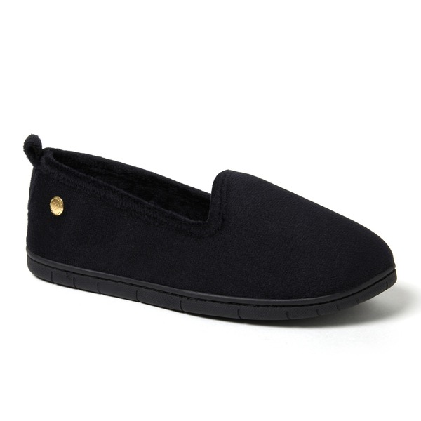 ディアフォームズ レディース シューズ サンダル DEARFOAMS Rachel Velour Closed Back Slipper Black ブラック