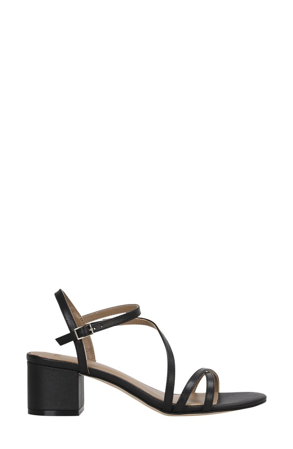 ボス レディース シューズ ヒール サンダル アンクル BOSS Emberlyn Ankle Strap Sandal Black ブラック