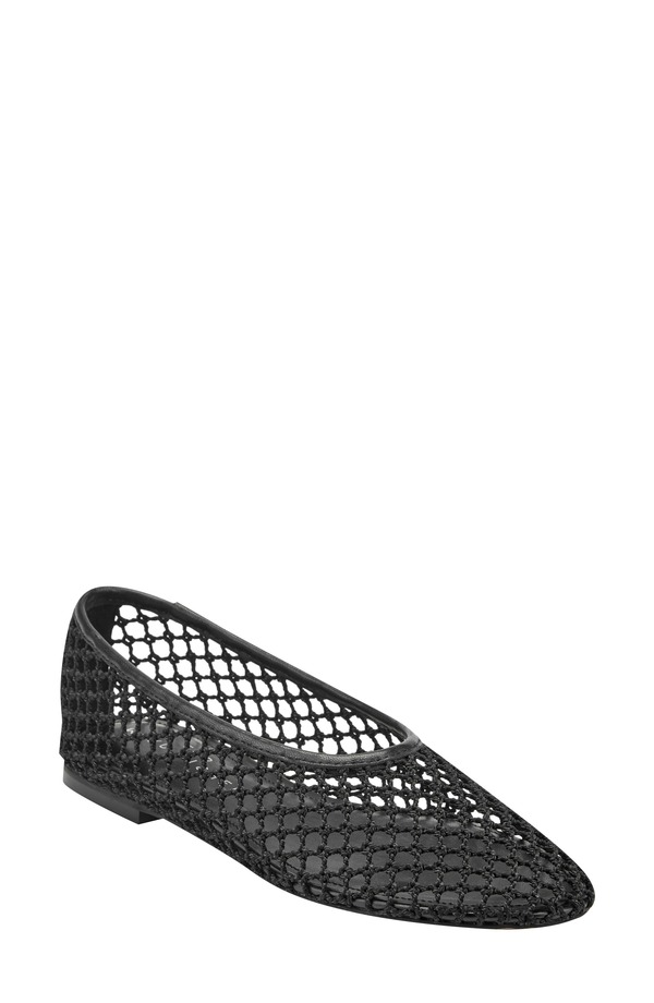 マーク・フィッシャー レディース シューズ パンプス Marc Fisher LTD Jazlyn Pointed Toe Flat Black ブラック