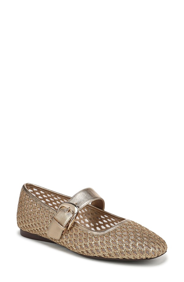 ナチュライザー レディース シューズ パンプス Naturalizer Cosmic Mary Jane Flatan Gold/ Light Champagne タン｜ReVida 店