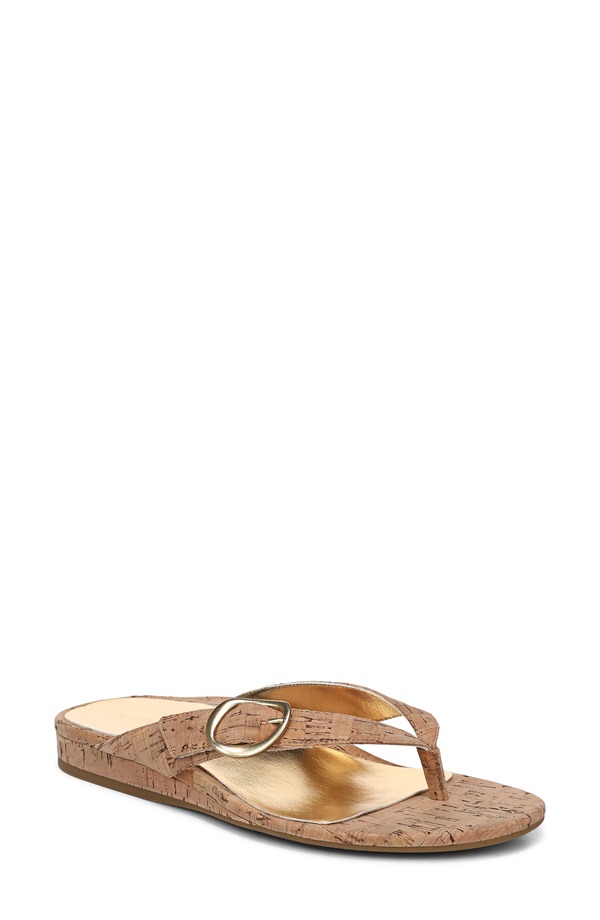 バイオニック レディース シューズ ヒール Vionic Grove Flip Flop Gold Cork ゴールド|ReVida 店
