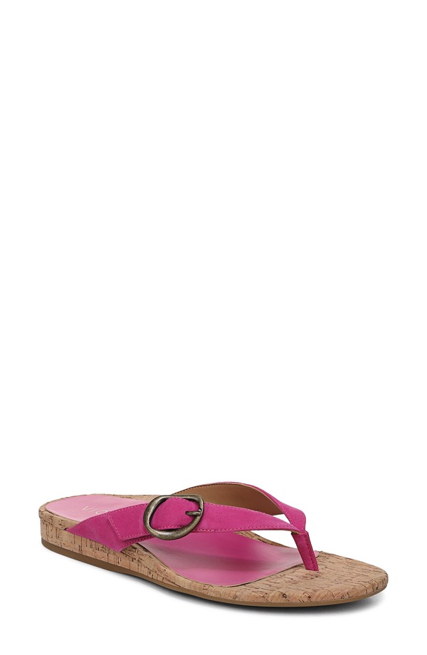 バイオニック レディース シューズ 踵 Vionic Grove Flip Flop Rose Violet 相撲取り草