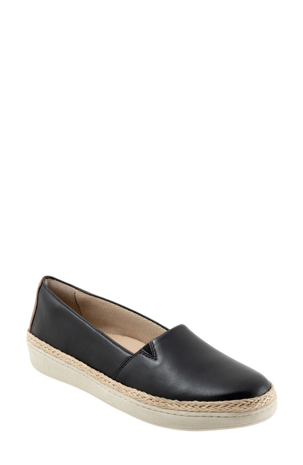 トロッターズ レディース シューズ サンダル Trotters Accent Slip-On Black Leather ブラック 27,600円