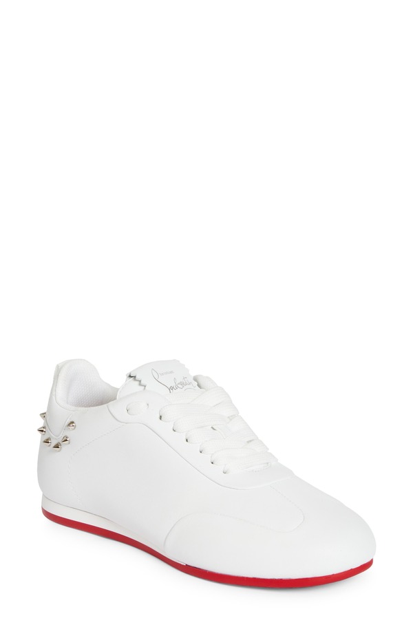 クリスチャン・ルブタン レディース シューズ スニーカー Christian Louboutin Eleonora Sneaker White 白いこと