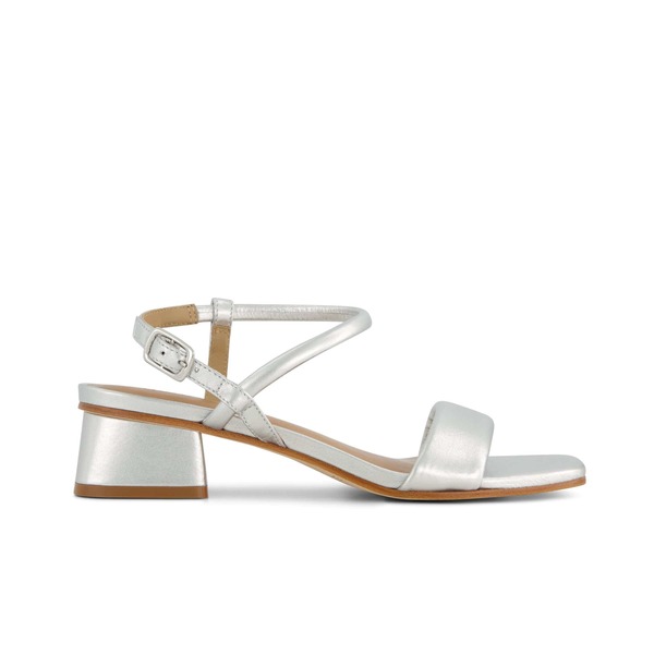 ベルナード レディース シューズ ヒール サンダル Bernardo Footwear Josei Low Heel Sandal Silver シルバー