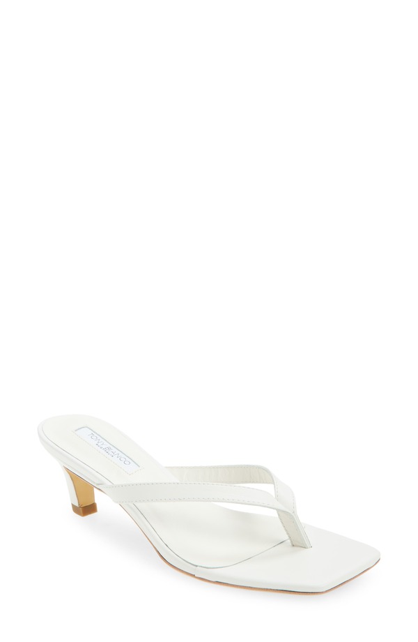 トニービアンコ レディース シューズ サンダル Tony Bianco Topaz Flip Flop White Nappa ホワイト｜ReVida 店 34,970円