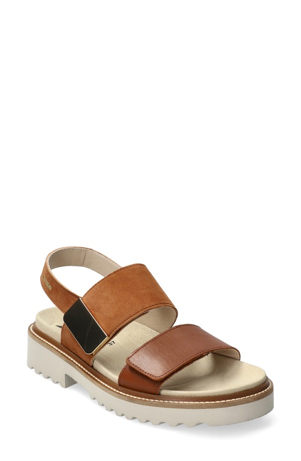 メフィスト レディース シューズ 踵 プラットホーム サンダル Mephisto Violane Platform Sandal Chili