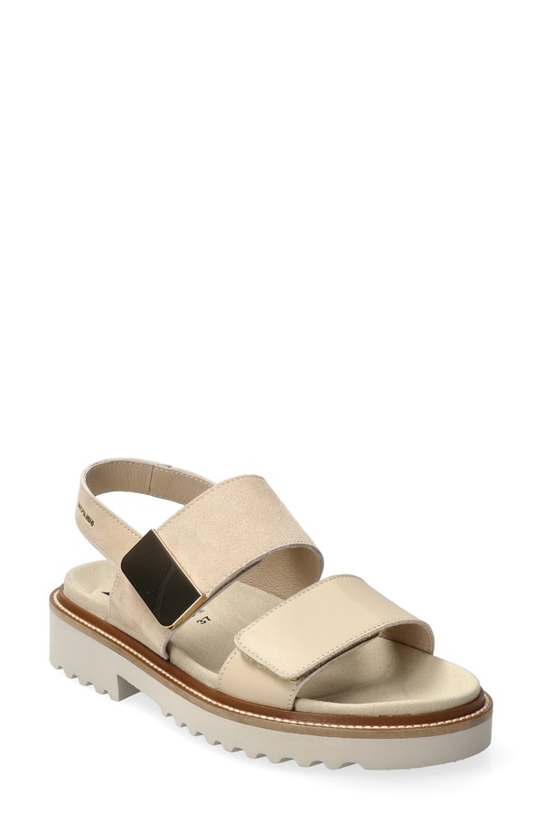 メフィスト レディース シューズ 踵 プラットホーム サンダル Mephisto Violane Platform Sandalight Sand 砂子