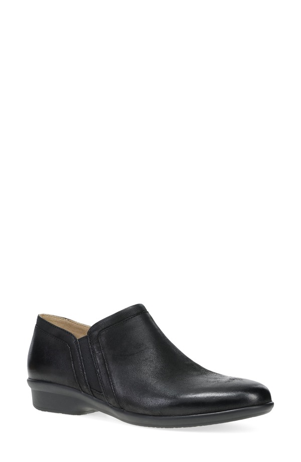 ダンスコ レディース シューズ ブーツ・レインブーツ Dansko Cheryl Short Boot Black Burnished Nubuck ブラック