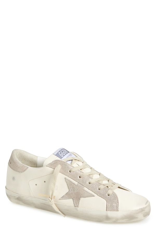 ゴールデングース レディース シューズ スニーカー Golden Goose Super-Star Low Top Sneaker White/ Platinum ホワイト