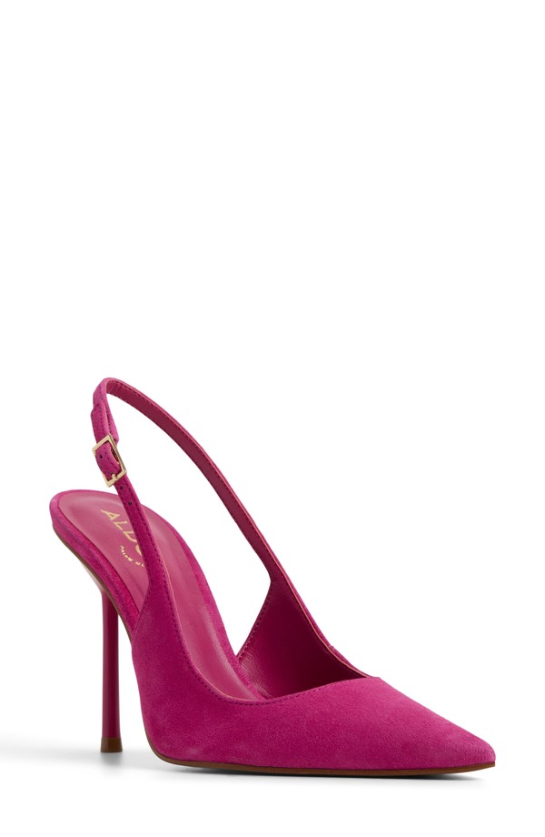 アルド レディース シューズ パンプス ALDO Serrah Slingback Pump Dark Pink ピンク