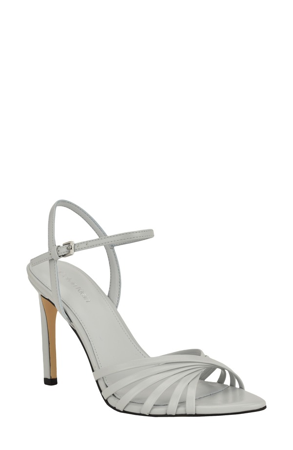 カルバンクライン レディース シューズ ヒール サンダル アンクル Calvin Klein Daniellankle Strapointed Toe Sandalight Blue ブルー|ReVida 店